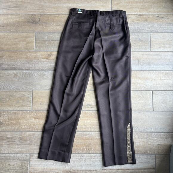 NWT Steve Harvey Celebrity Edition Men's 34x34 Dress Pants Toffee Brown Office - Picture 10 of 14